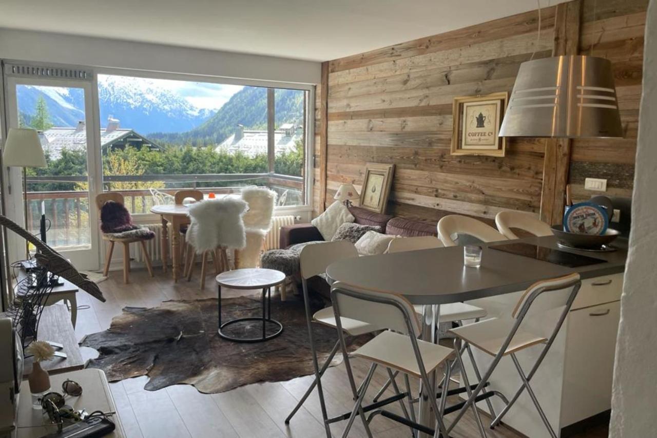 Charming Apt With Swimming Pool In Argentiere Chamonix Exteriér fotografie