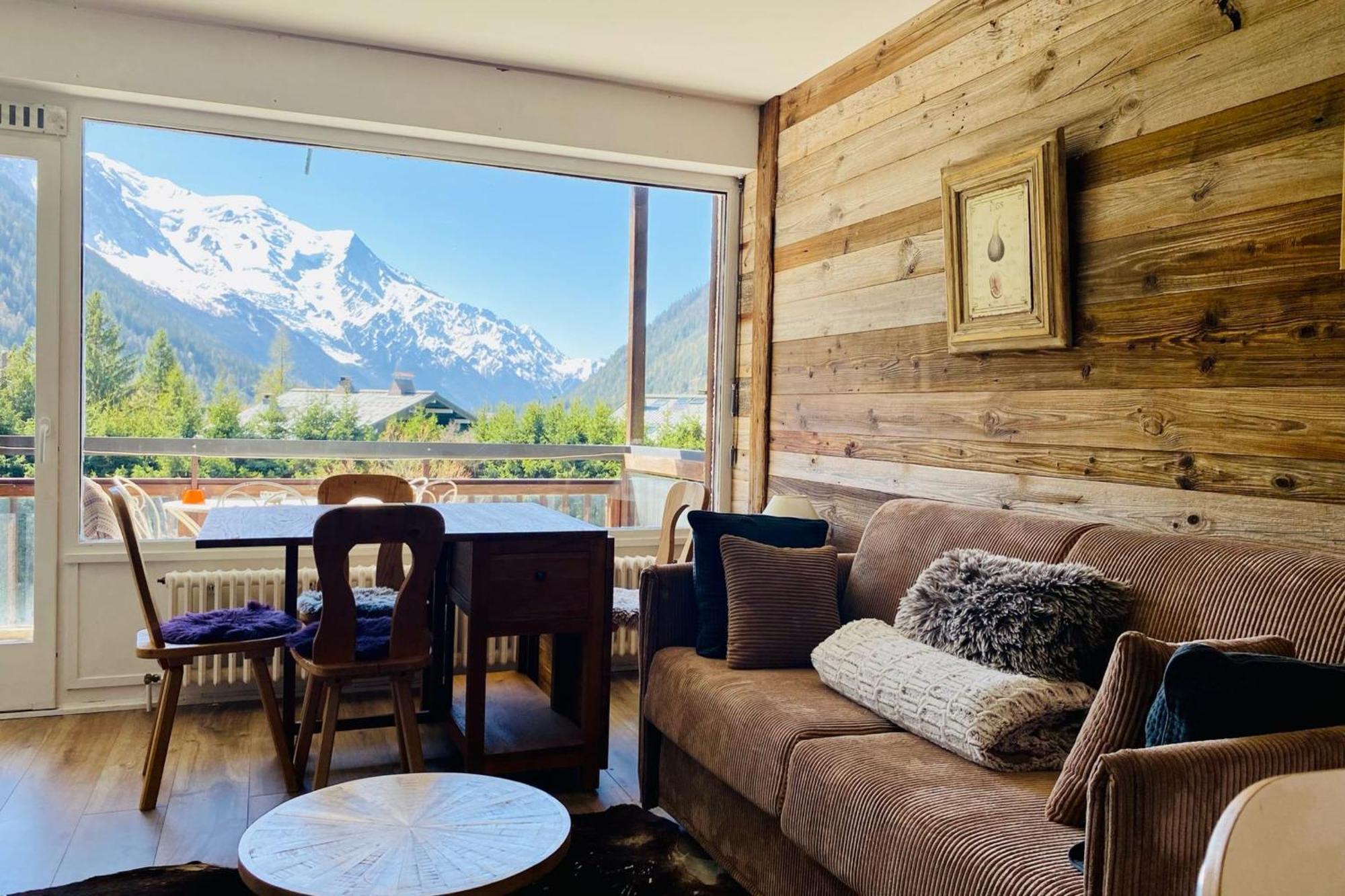 Charming Apt With Swimming Pool In Argentiere Chamonix Exteriér fotografie